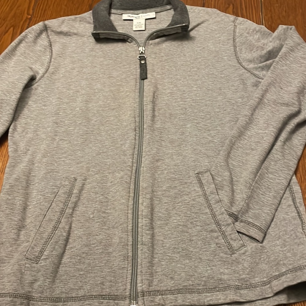 Style & co Petite sport zip up